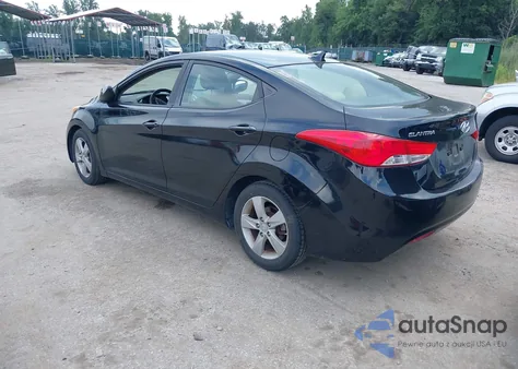 2012 Hyundai Elantra Gls from USA, damaged, VIN 5NPDH4AEXCH098067